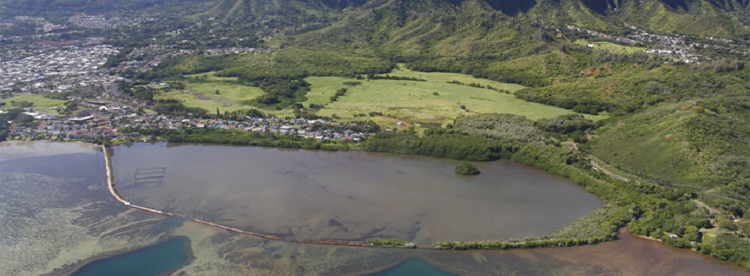 He’eia National Estuarine Research Reserve in Oahu, Hawaii.