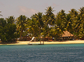 Pacific Island shoreline