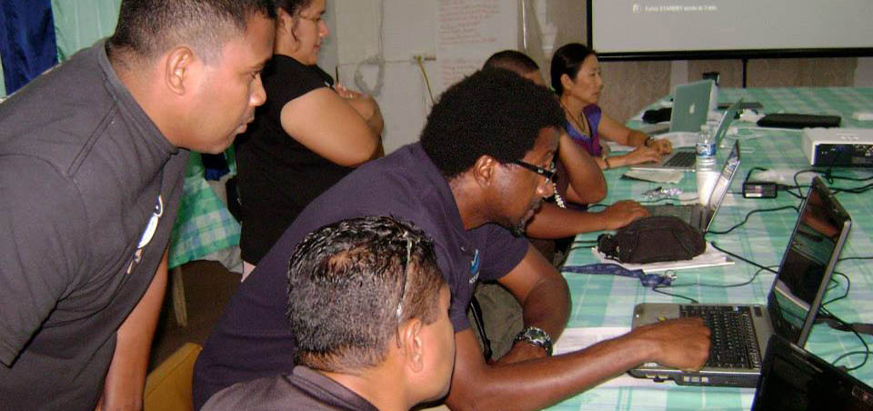 training international and domenstic coral reef conservation partners