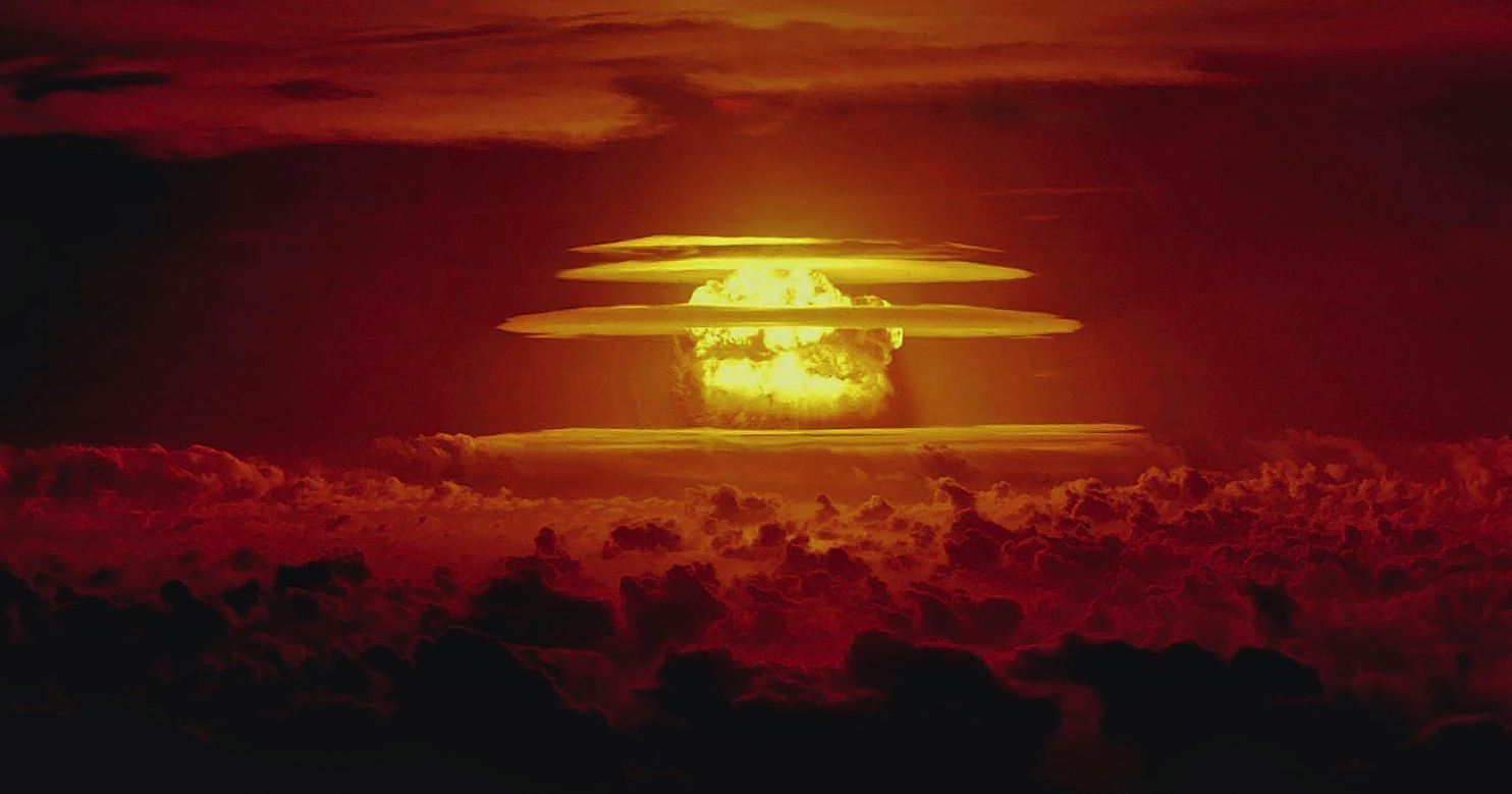 The Castle Bravo event, the detonation of the most powerful thermonuclear device ever tested by the United States.