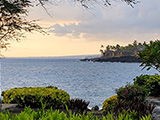 Keauhou Bay along the Kona, Hawai'i coast is historically and culturally important to native Hawaiians. 
                    Credit: NOAA