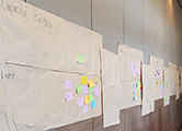 Participants brainstormed ways to building capacity and tools for coral reef restoration in a workshop at Reef Futures 2022. Credit: NOAA